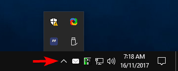 safely remove hardware icon not showing